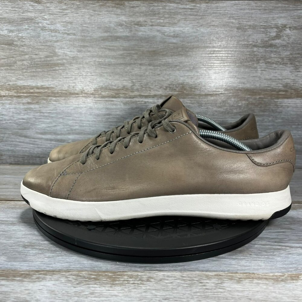Cole Haan Men's Sneakers in Taupe and White